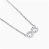 Collana Mabina Donna in Argento Diamante Lab Grown 0.14 Ct 553922 - 553922